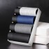 4 packs of men's underwear men wholesale sexy men's boxer briefs mid-waist breathable boxer briefs youth shorts head