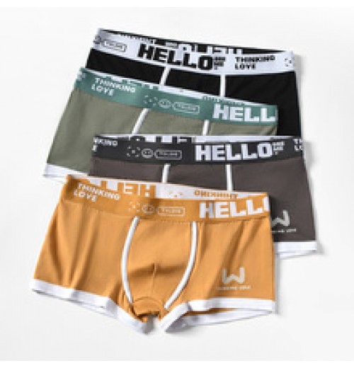 Source factory men's underwear pure cotton youth casual A-type boxer briefs boxer briefs Underwear exclusively for cross-border supply Source factory men's underwear pure cotton youth casual A-type boxer briefs boxer briefs Underwear exclusively for cross-border supply