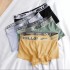 Men's underwear autumn and winter men's pure cotton crotch hot comfortable large size boxer briefs simple breathable boxer briefs wholesale