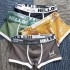 One piece dropshipping factory direct sales men's boxer briefs men's underwear men's boxer briefs week pants trendy breathable contrasting color pants