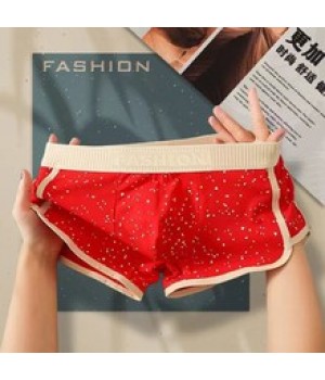 Hot-selling starry sky men's underwear, men's pure cotton boxer briefs, personality youth boxer briefs, sports comfortable and trendy shorts