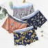 Manufacturer wholesale men's underwear pure cotton boxer briefs cartoon print trendy comfortable boys' boxer briefs one piece dropshipping