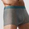 Mou Jiao same style spring and summer seamless men's ice silk underwear breathable antibacterial crotch men's raw four-square boxer briefs underwear head Mou Jiao same style spring and summer seamless men's ice silk underwear breathable antibacterial crotch men's raw four-square boxer briefs underwear head