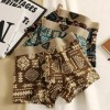 Retro ethnic style men's underwear, cotton, breathable, comfortable boxer briefs, American-style Ami khaki boxer briefs Retro ethnic style men's underwear, cotton, breathable, comfortable boxer briefs, American-style Ami khaki boxer briefs