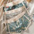 Natural Xinjiang long-staple cotton men's underwear pure cotton soft retro printed boxer briefs antibacterial breathable inner crotch shorts