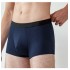 Cross-border e-commerce underwear, middle-aged and elderly men, large size, solid color, breathable Milk silk men's boxer briefs wholesale