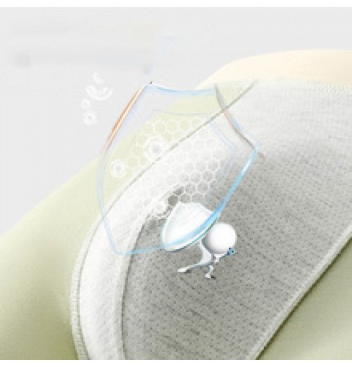 Men's underwear 7A antibacterial crotch high count high density fabric tight delicate breathable soft 3D three-dimensional men's boxer briefs